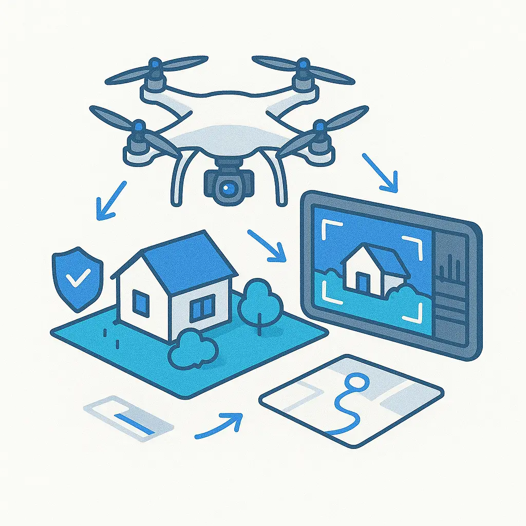 Prise de vue drone — illustration